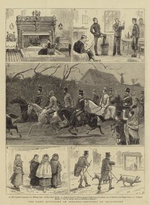 Landagitationen i Irland, skitser ved Ballinrobe